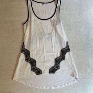 Express Tank with Lace Detailing